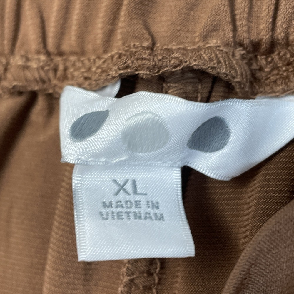 Three Dots Women's XL Wide Leg Pants Brown e0751 - Picture 5 of 7